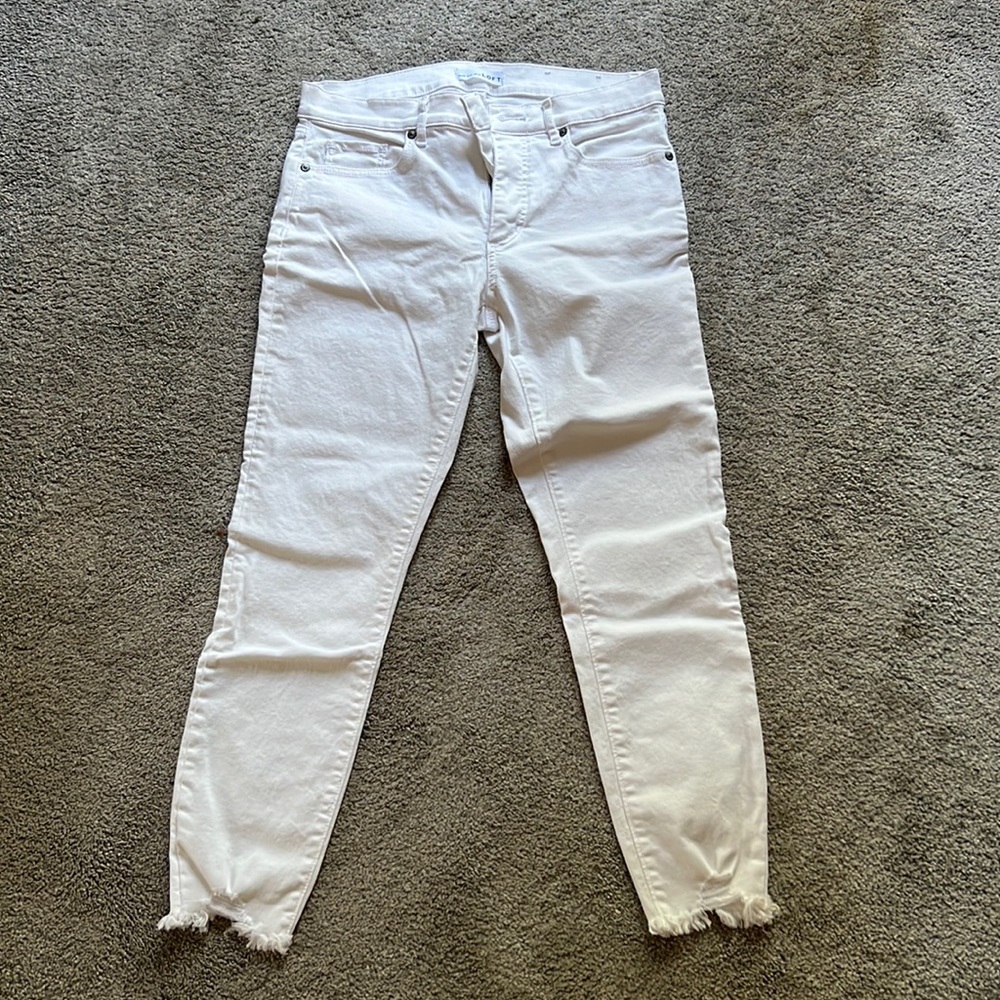Loft Skinny cropped
